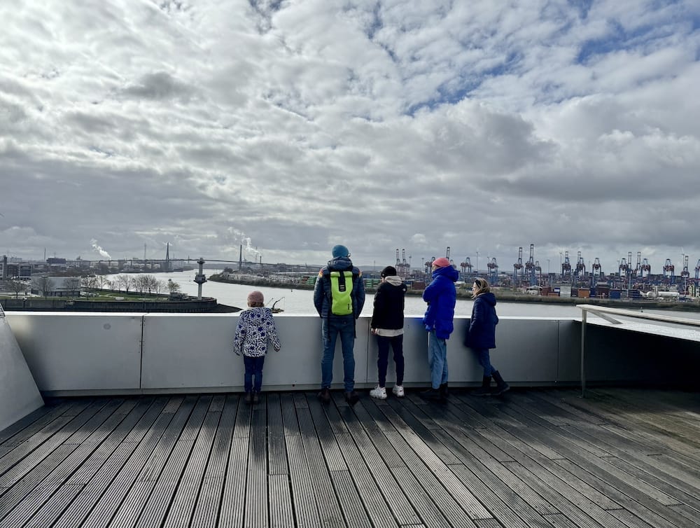 Besuch vom Docklands in Hamburg mit Kindern