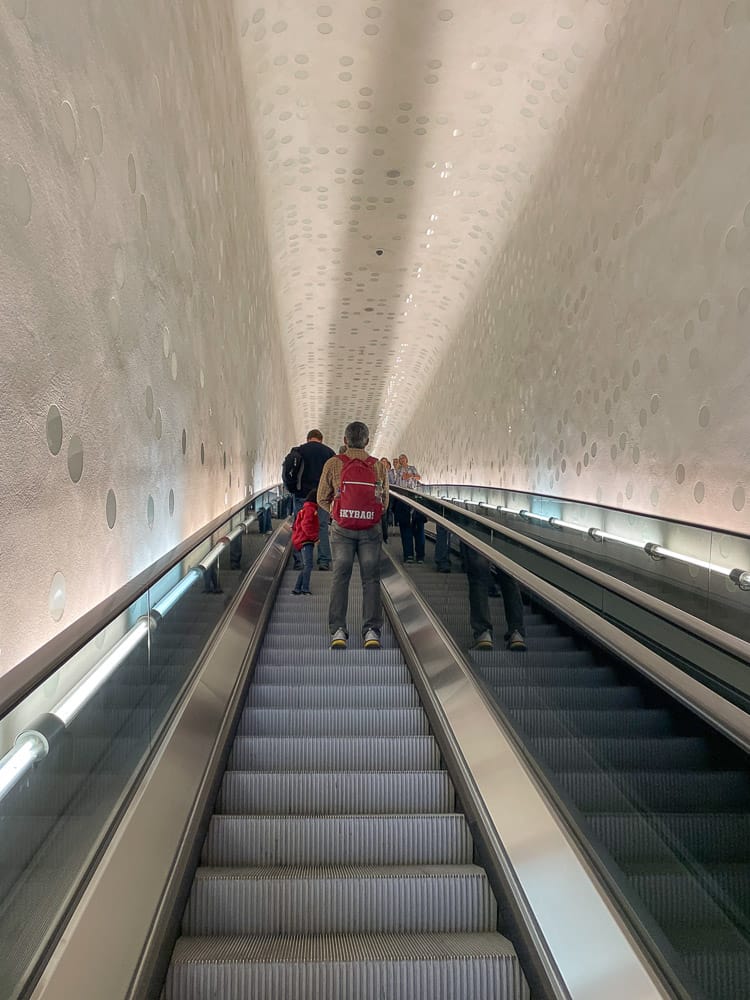 Fahrt in die Elbphilharmonie in Hamburg ist kostenlos