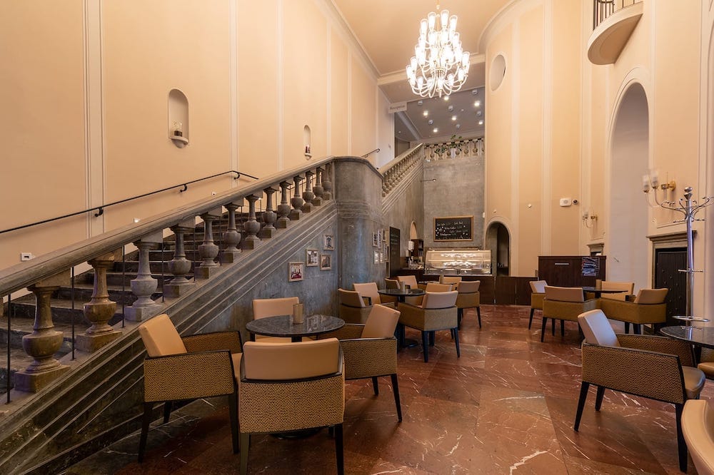 Kaffeehaus im Star G Hotel Dresden Altmarkt