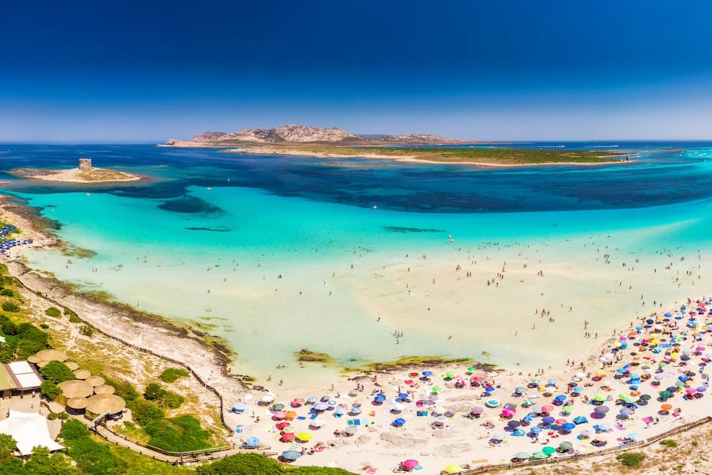 La Pelosa ist einer der schönsten Strände auf Sardinien