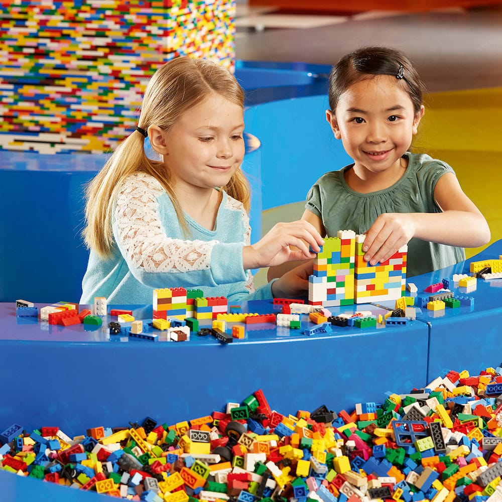 Legosteine bauen im Legoland Discovery Centre Berlin