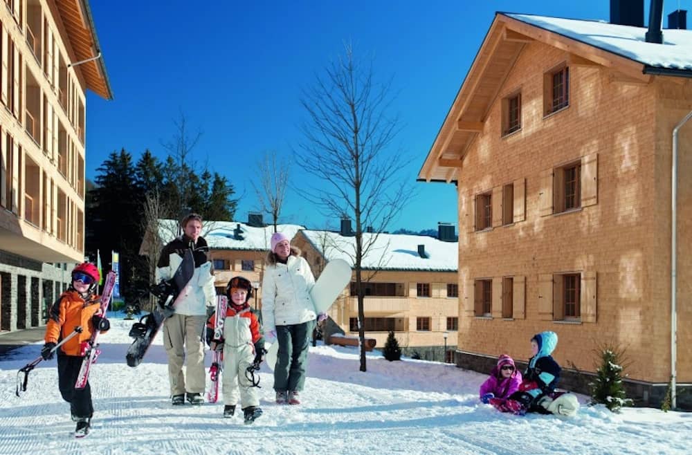 Österreichs Landal Brandnertal Ferienpark im Winter