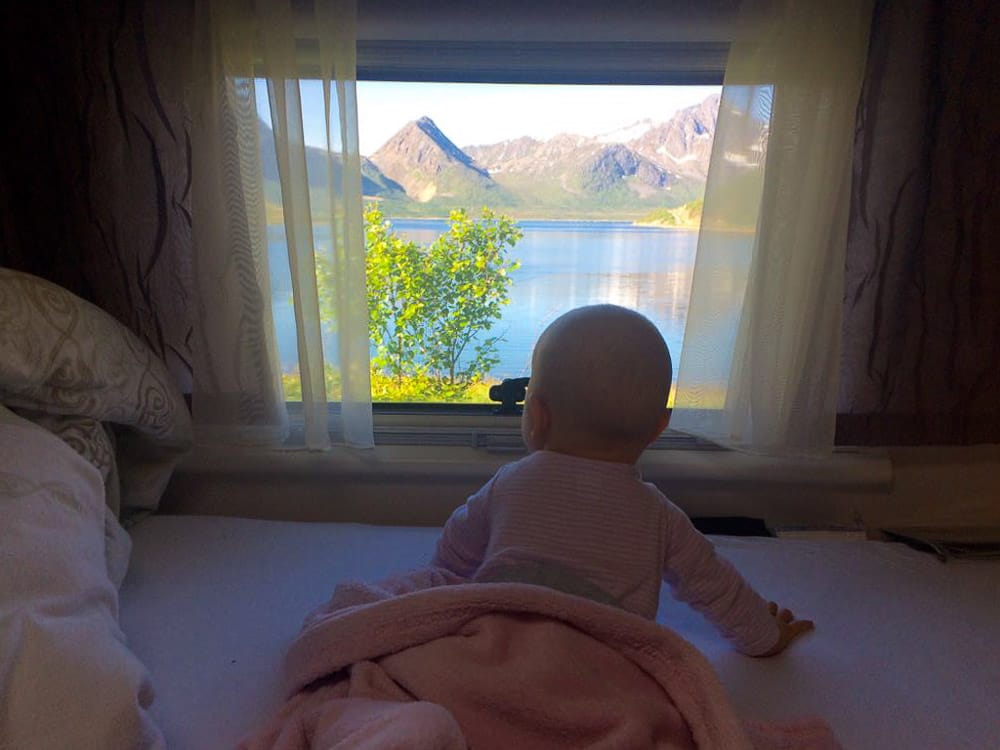 Reisen mit Baby im Wohnmobil