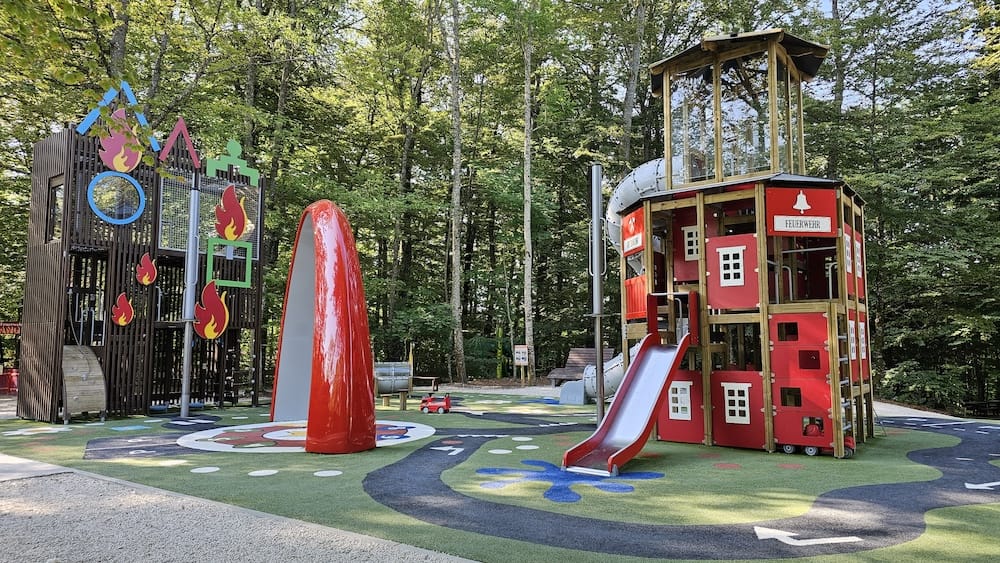 Spielplatz im Freizeitpark Traumland