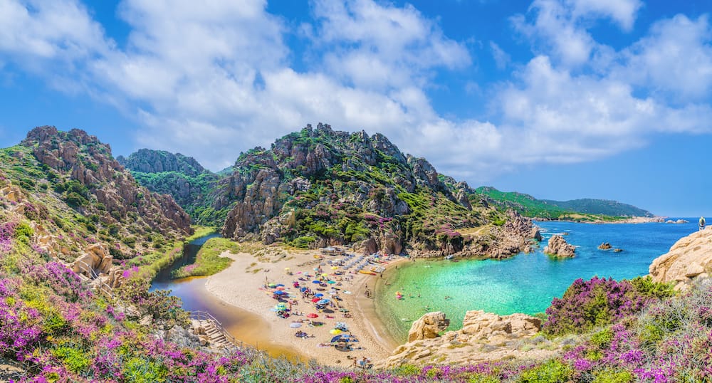 Die schönsten Strände Sardiniens wie die Spiaggia di Li Cossi