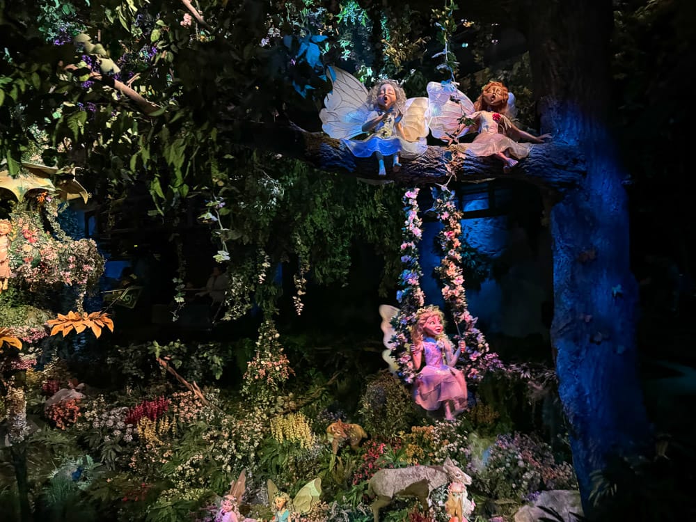 Die Droomvlucht Attraktion in Efteling im Winter