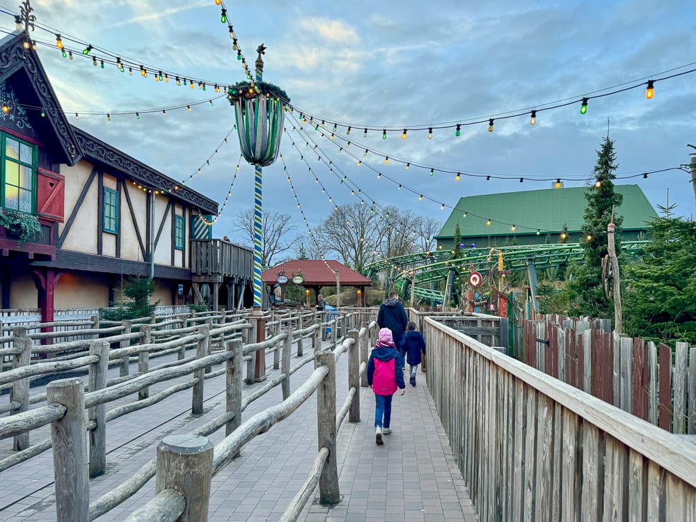Kein langes Anstehen in Efteling im Winter