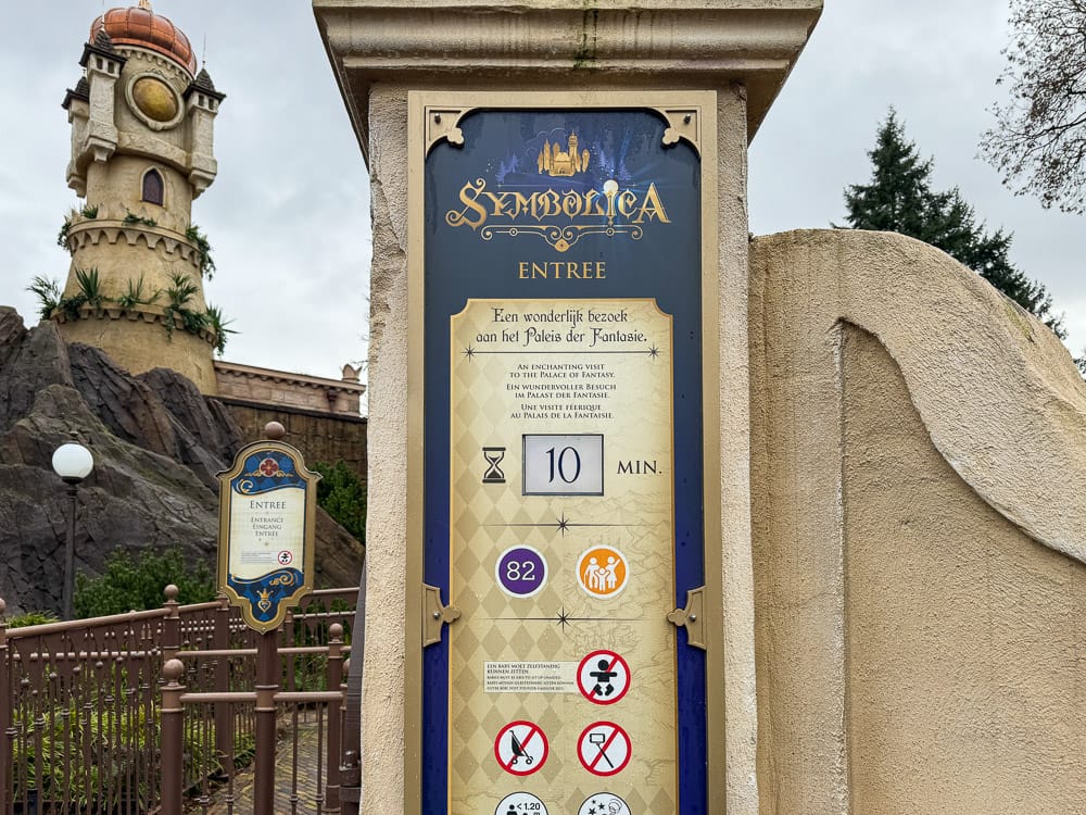 Keine langen Wartezeiten in Efteling im Winter