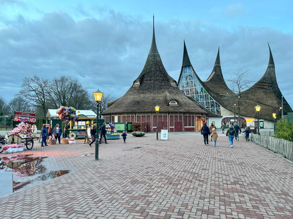 weniger Besucher in Efteling im Winter