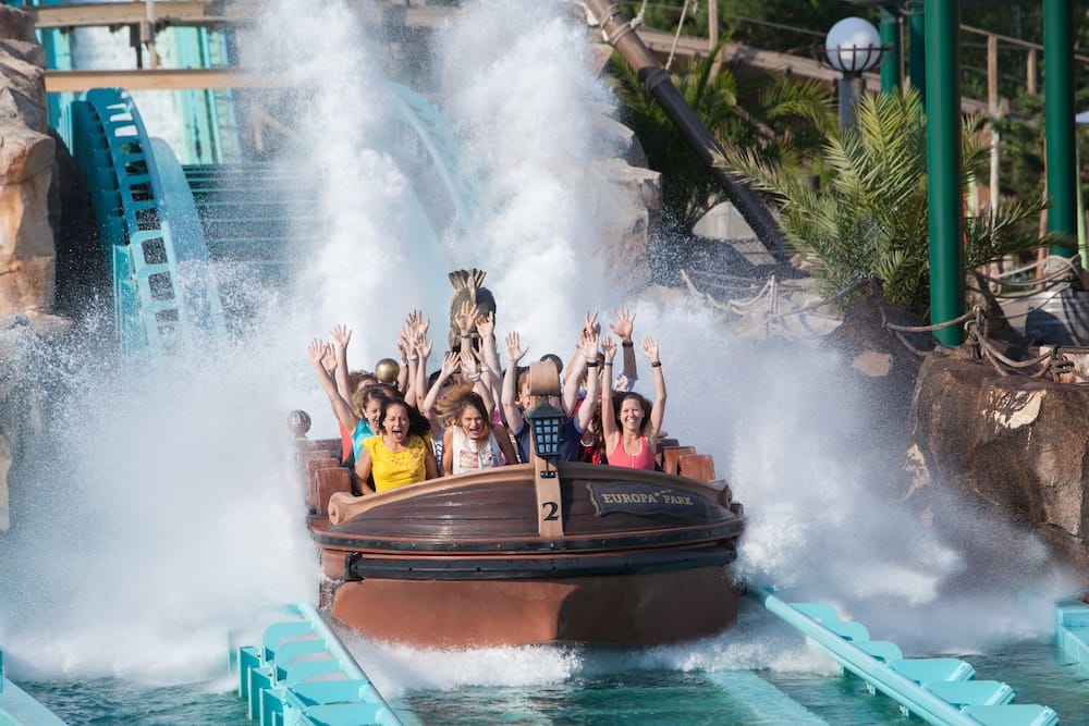 Wasserbahn Atlantica Splash im Europa-Park