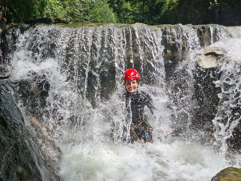 Orte zum Canyoning mit Kindern