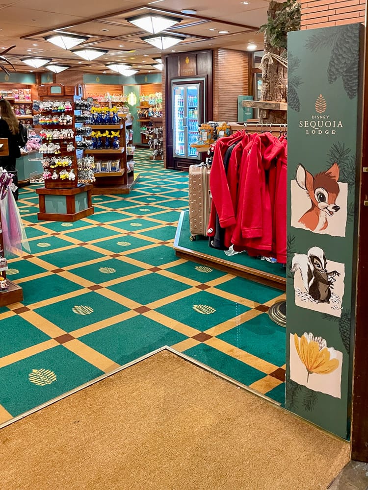 Der Shop in Disneys Sequoia Lodge