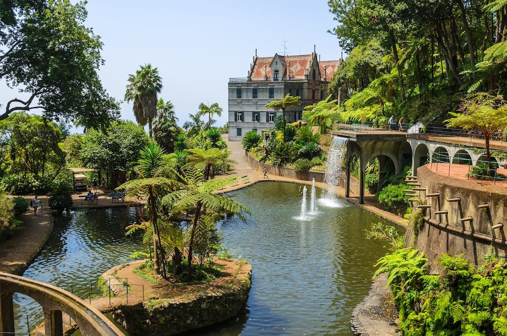 Besuch im Tropischen Garten auf Madeira mit Kindern