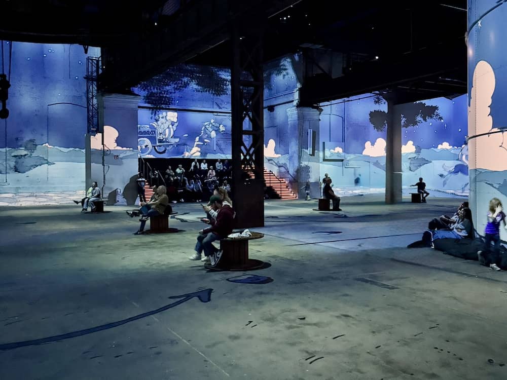 Asterix und Obelix im Phoenix des Lumières in Dortmund mit Kindern