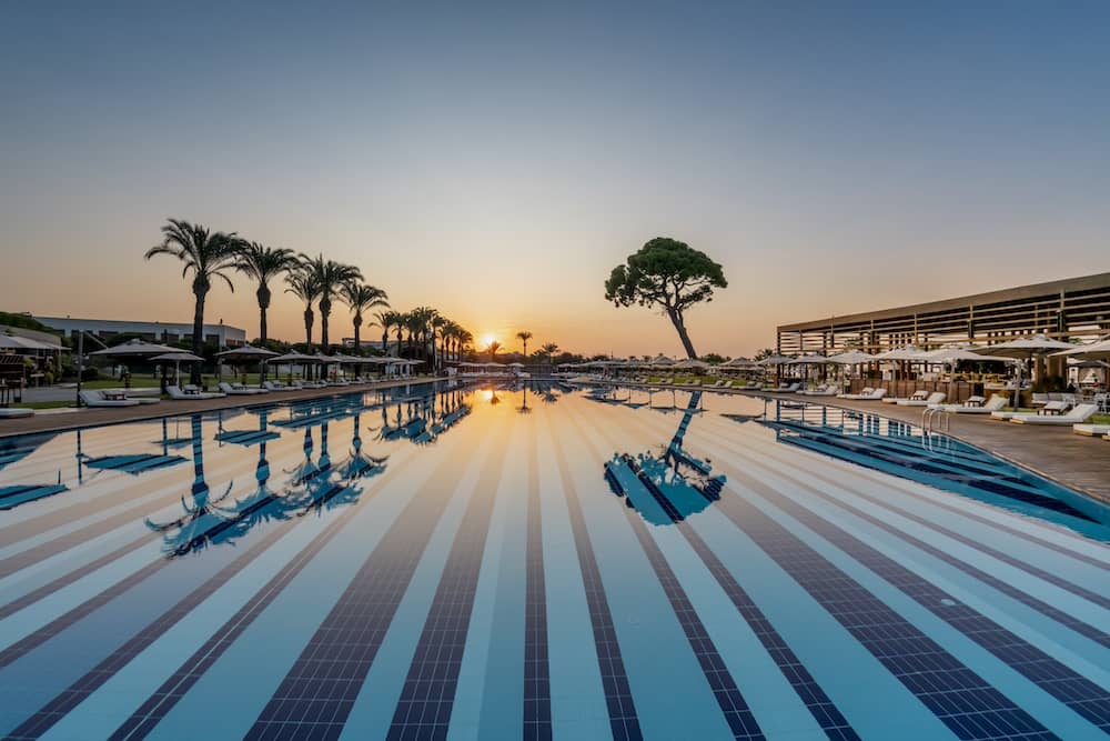 Pool vom Rixos Premium Belek in der Türkei