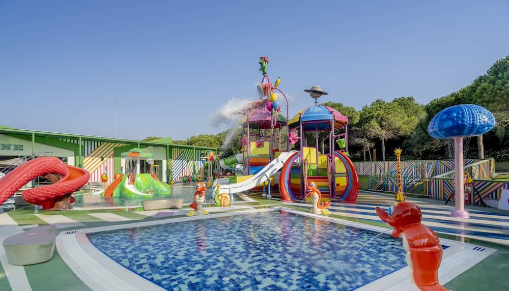 Kidspool im Rixos Premium Belek Hotel einem Kinderhotel in der Türkei