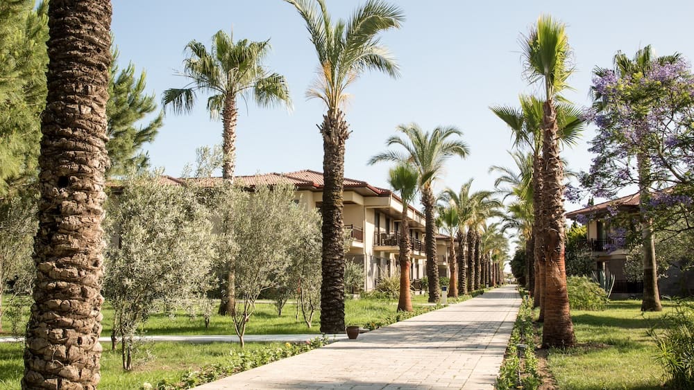 Anlage vom TUI Blue Palm Garden einem Familienhotel in der Türkei