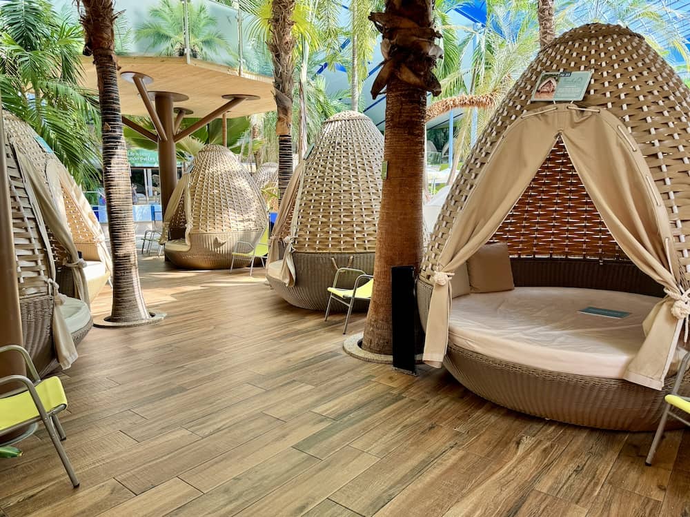 Relaxzonen in der Therme Erding