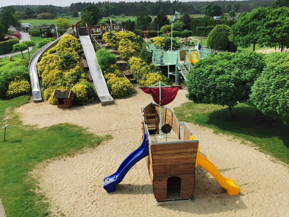 Spielplatz im Märchenpark & Duftgarten einem Freizeitpark in Sachsen-Anhalt