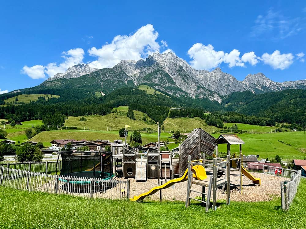 Spielplatz vom Puradies Naturresort