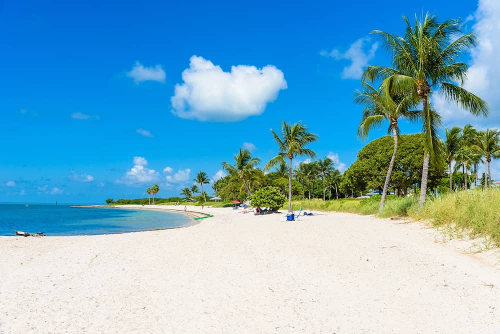 Urlaub mit Kindern am Meer in Florida am Sombrero Strand