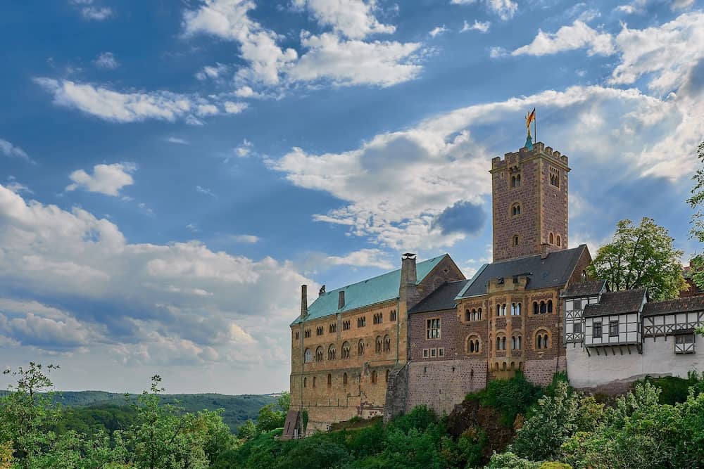 Die Wartburg eine der Thüringen-Sehenswürdigkeiten