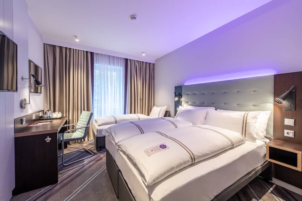 Zimmer im Premier Inn St. Pauli einem familienfreundlichen Hotel in Hamburg