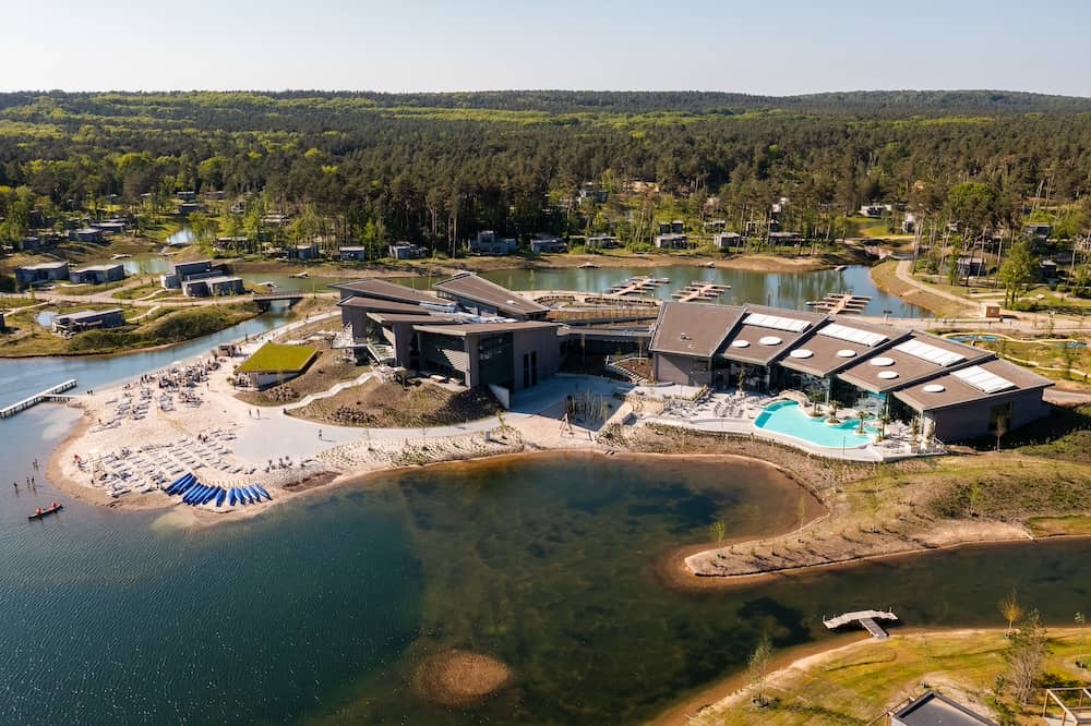 Übersicht der Center Parcs in Belgien wie hier Terhills Resort © POPPR