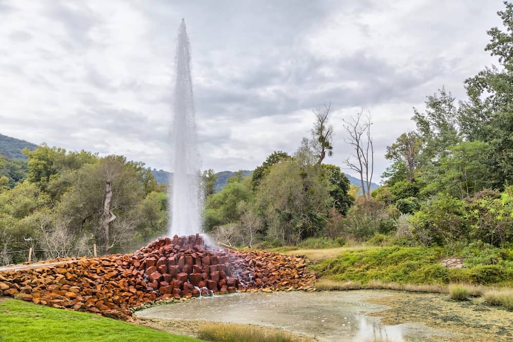 Ausflug zum Geysir Andernach in RLP mit Kindern