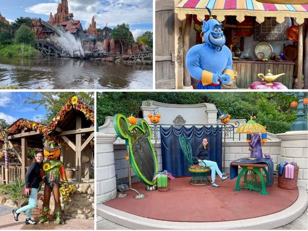 Im Herbst im Disneyland Paris