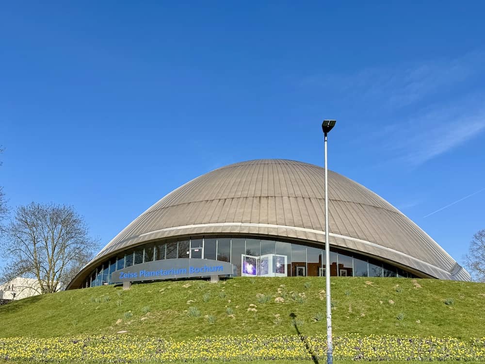 Das Zeiss Planetarium Bochum im Ruhrgebiet