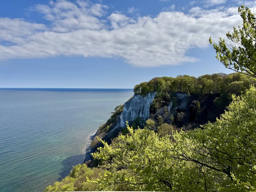 Ausflug zu den Kreidefelsen Rügen im Nationalpark Jasmund