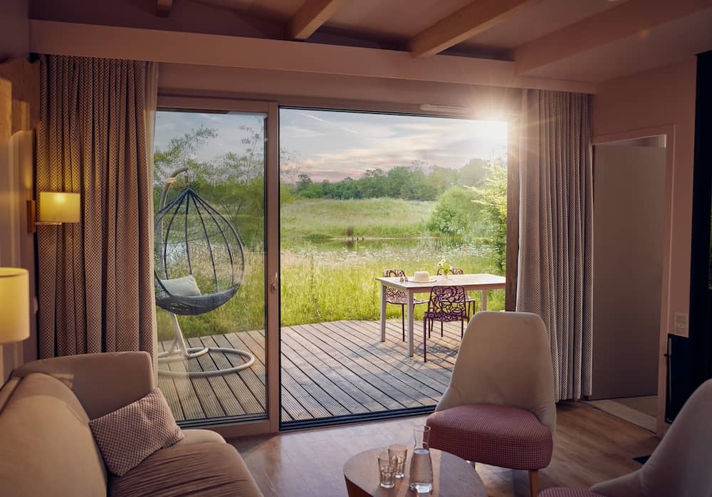 Aussicht im Ferienhaus im Park Villages Nature Paris von Center Parcs Frankreich