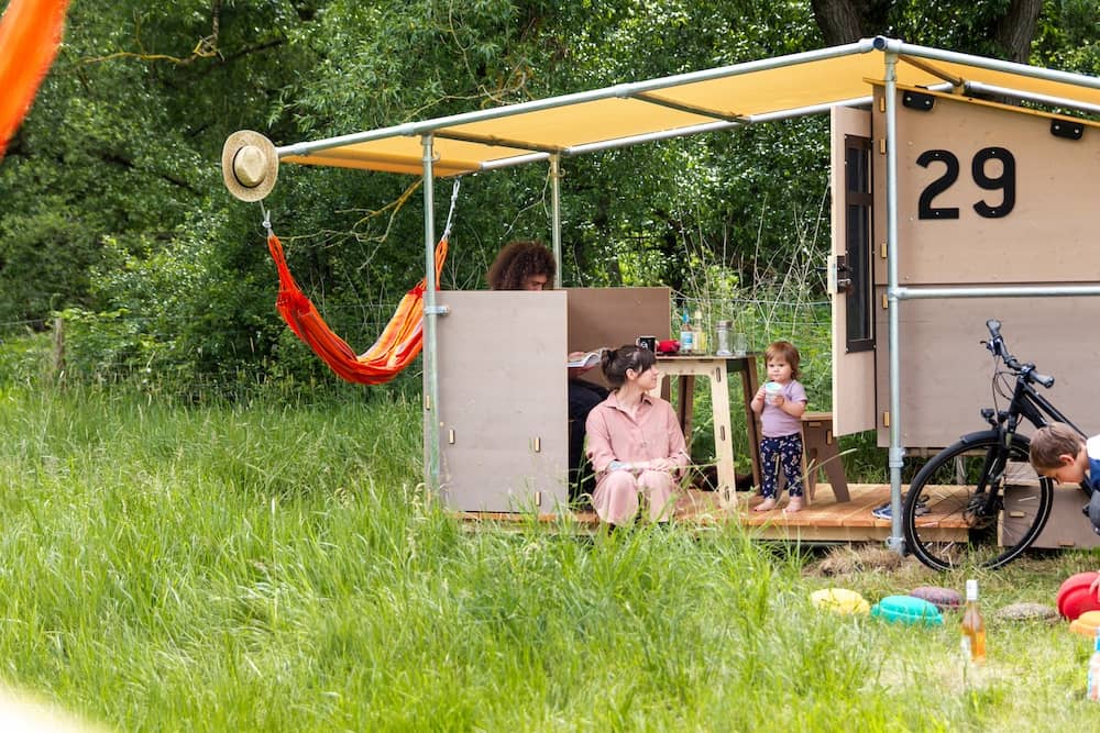 Sommerhütte im destinature Dorf einem Ferienpark in der Eifel
