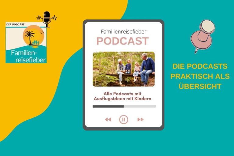 Familienreisefieber-Podcasts mit Ausflugstipps