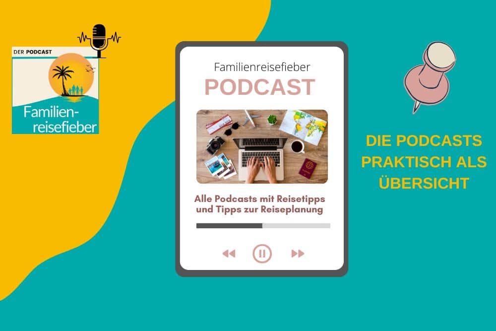 Familienreisefieber-Podcasts mit Reisetipps und Reiseplanung