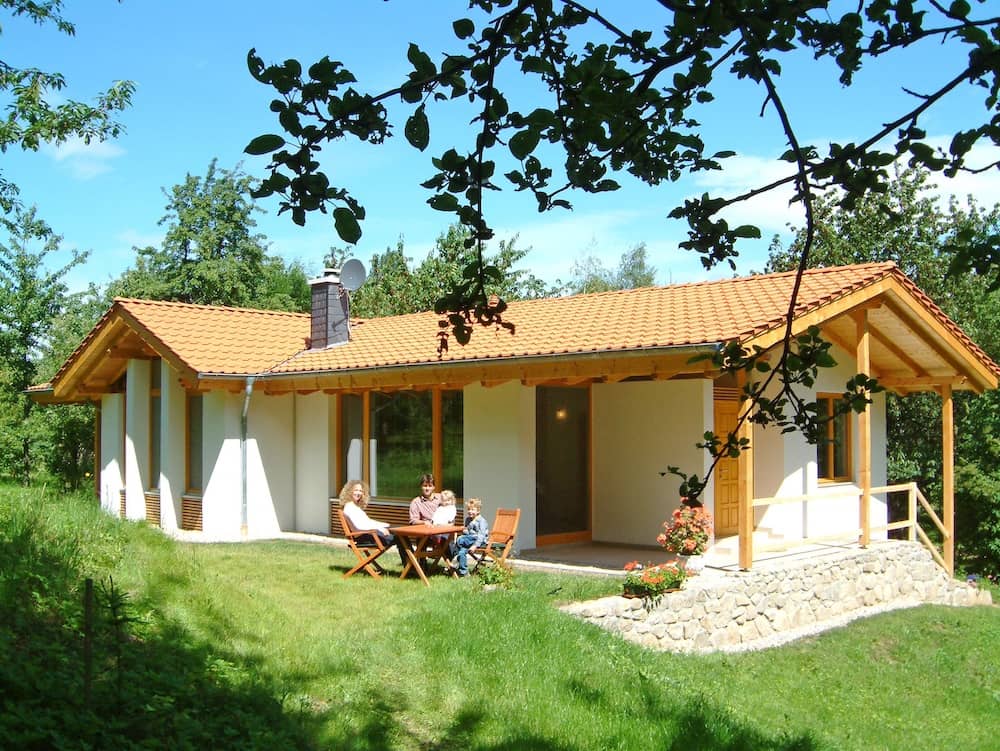 Ein Ferienhaus im Harzer Feriengarten einem Ferienpark im Harz