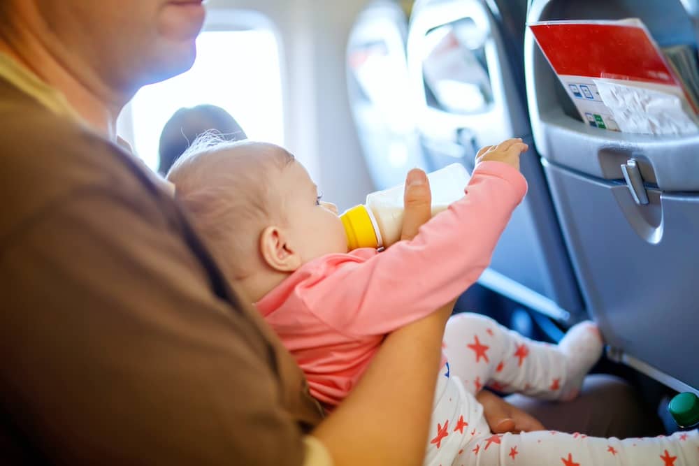 Tipps für Fliegen mit Babys