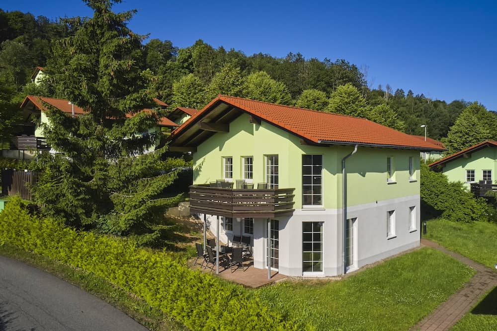 Landal Salztal Paradies Ferienpark im Harz im Sommer