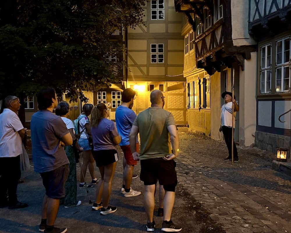 Rundgang mit dem Nachtwächter durch Quedlinburg