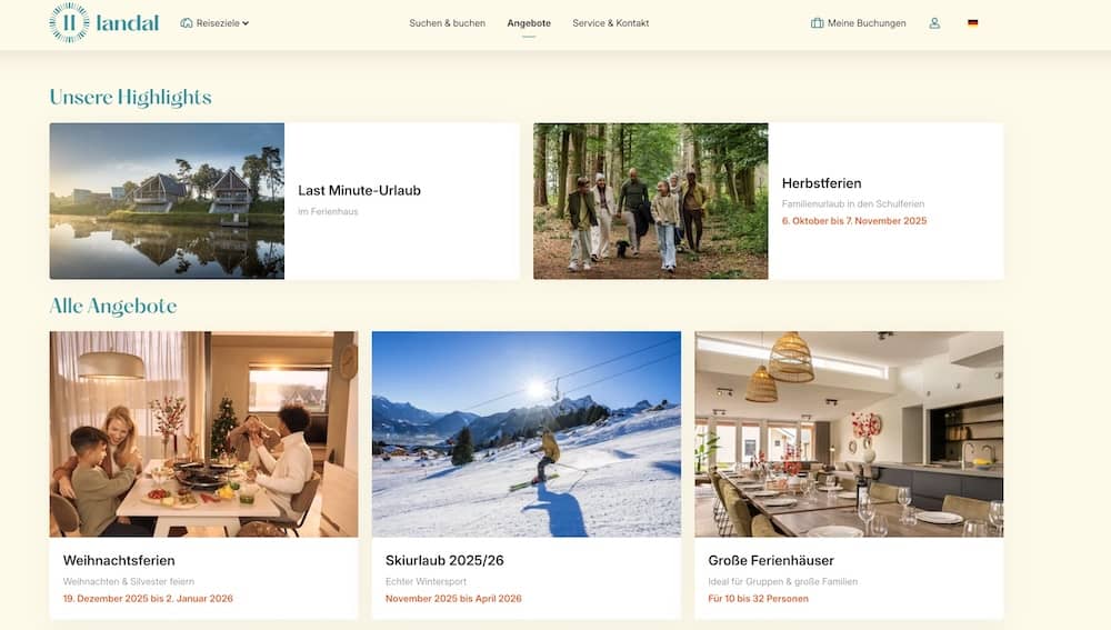 Ferienpark Landal Angebote