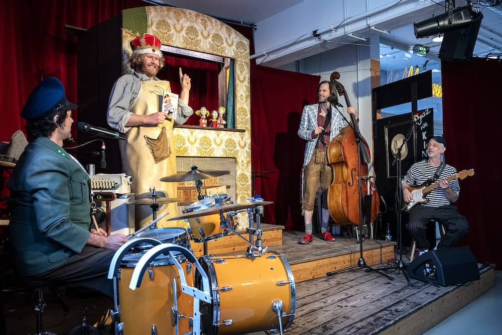 Jazz für Räuber im Kindertheater Mummpitz in Nürnberg