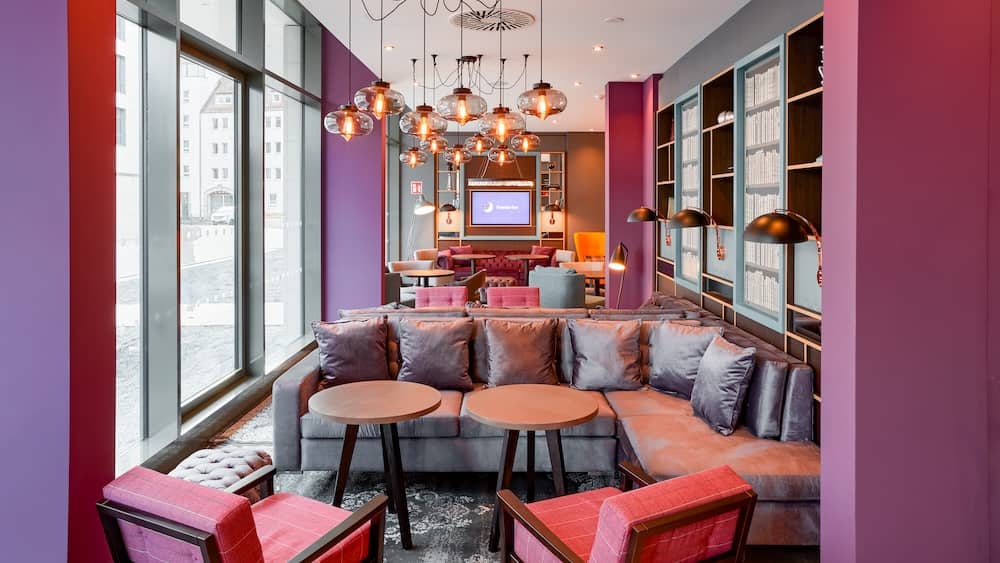 Lobby im Premier Inn Nürnberg Hotel