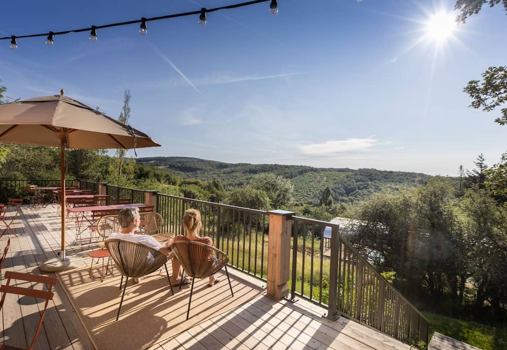 Huttopia Village Pays de Condrieu in Frankreich
