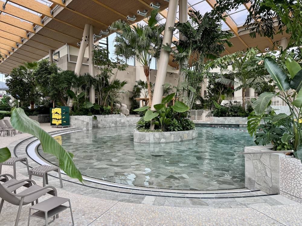 Schwimm- und Wellenbad im Aqua Mundo Center Parcs Nordborg