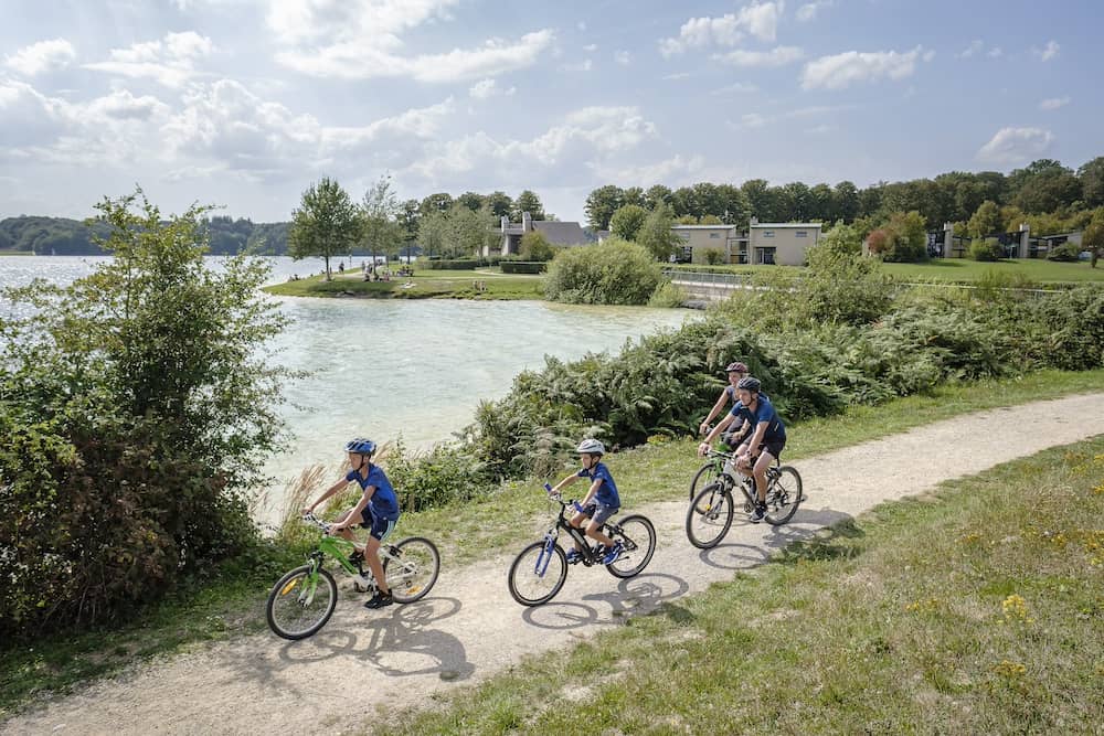 Radfahren in Belgiens Landal Village l'Eau d'Heure