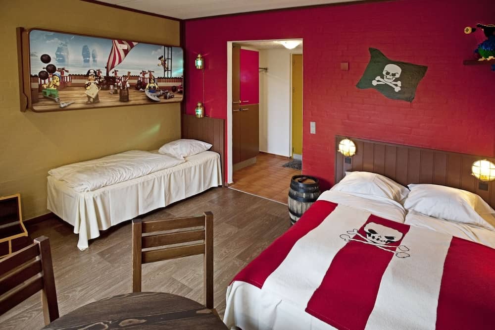 Piratenzimmer im LEGOLAND Holiday Village ein Ferienpark in Dänemark