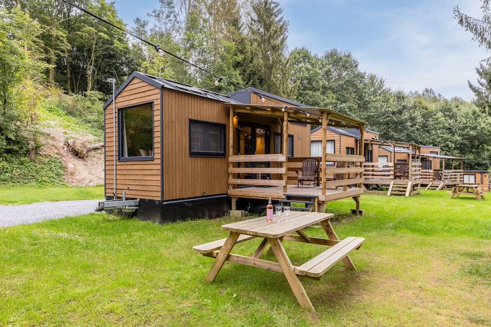 Tiny House im Landal Nature Parc Saint Hubert in Belgien