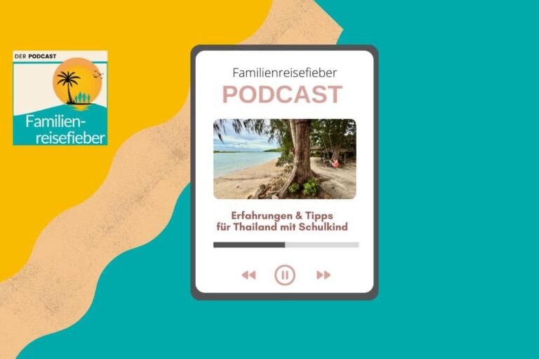 Podcast über Thailand mit Schulkind