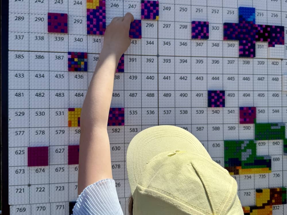Basteln und Bauen auf dem Lego Festival